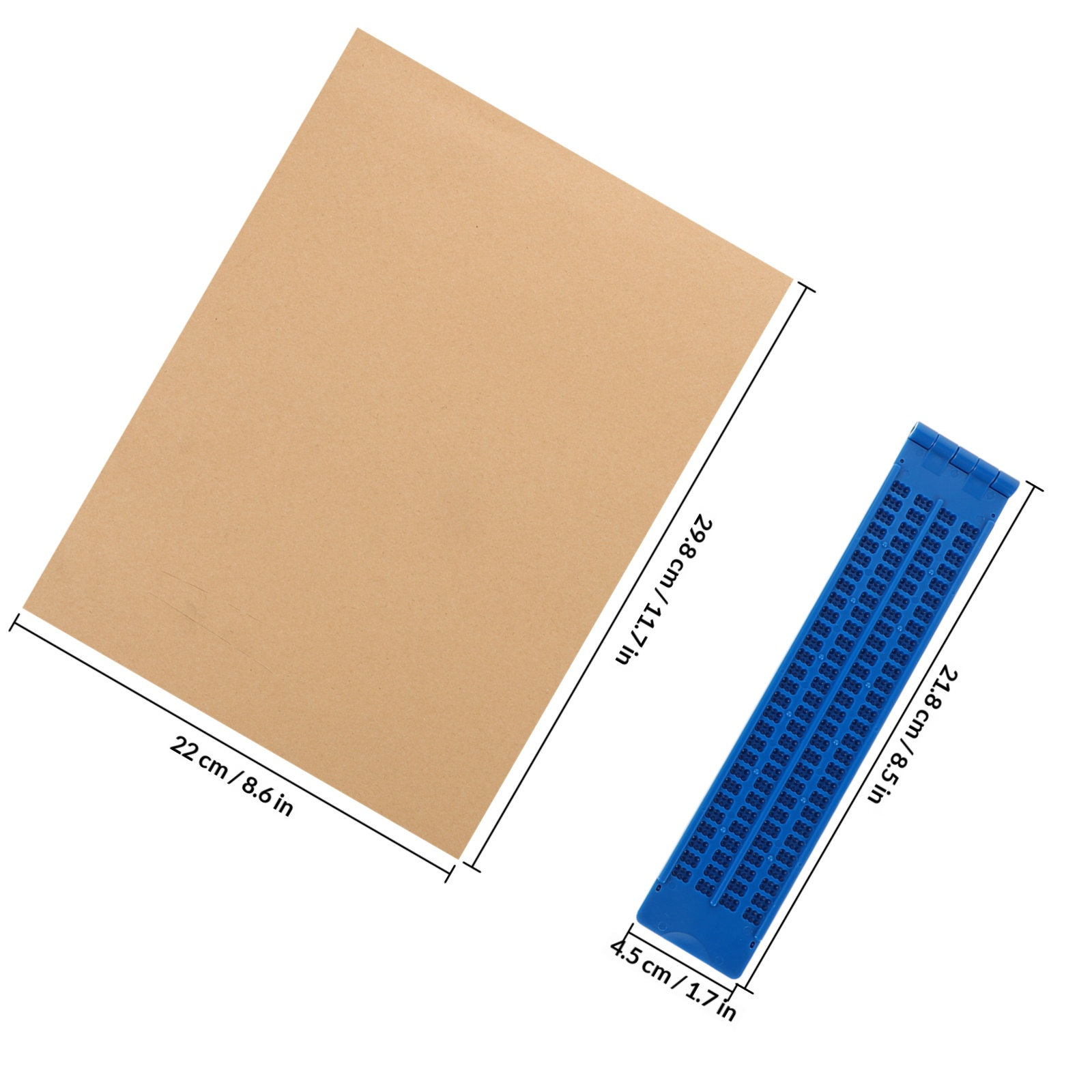 Alat Tulis Braille Portabel un - Writing Tools ulasan dan harga