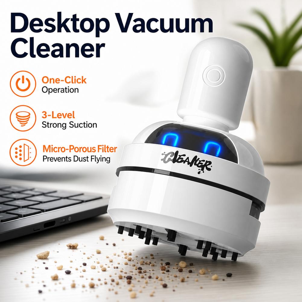 Penyedot Debu Mini untuk Meja  - Mini Desktop Vacuum Cleaner For Eraser Dust ulasan dan harga