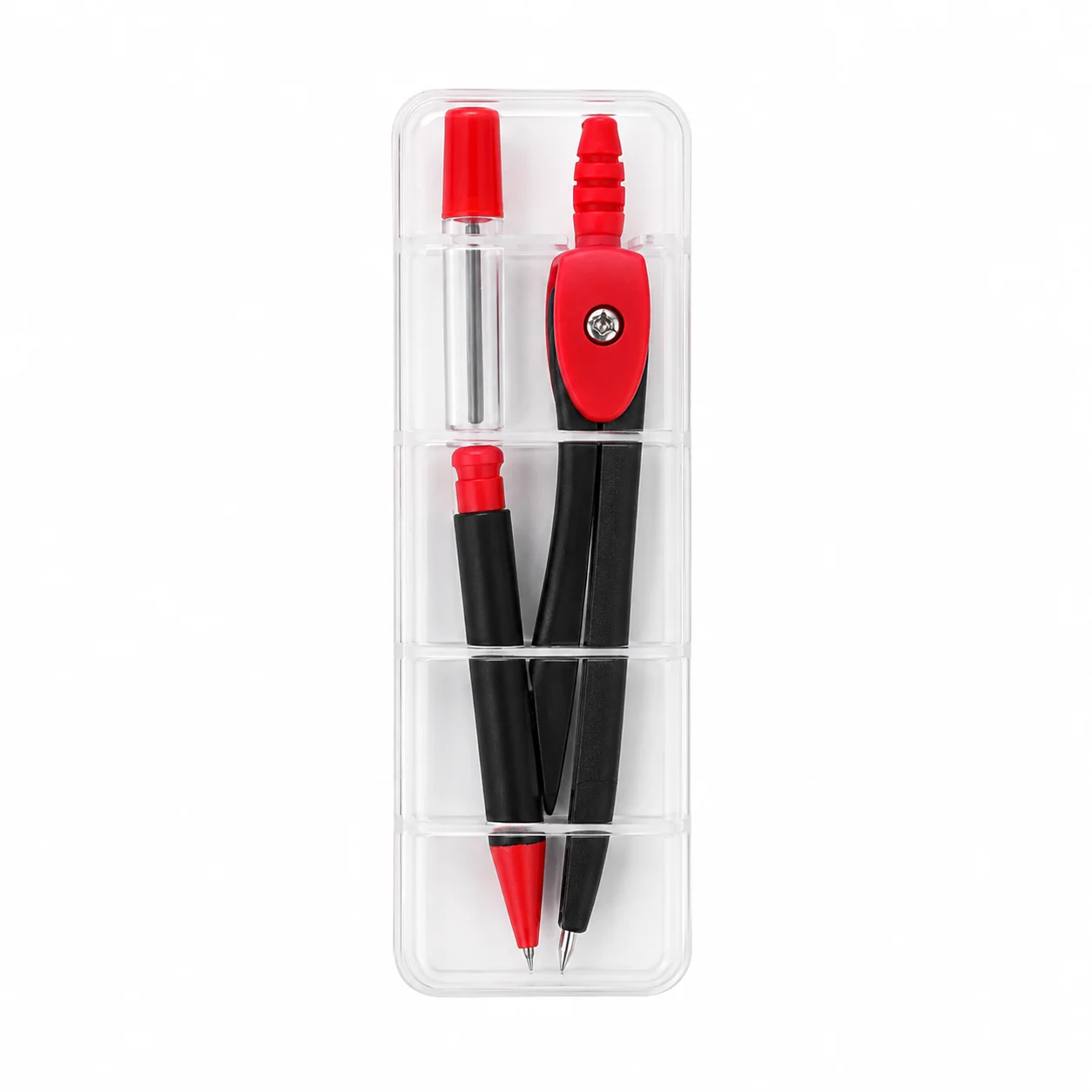 Set Kompas Baja Tahan Karat, P - Math Geometry Set With Compass ulasan dan harga