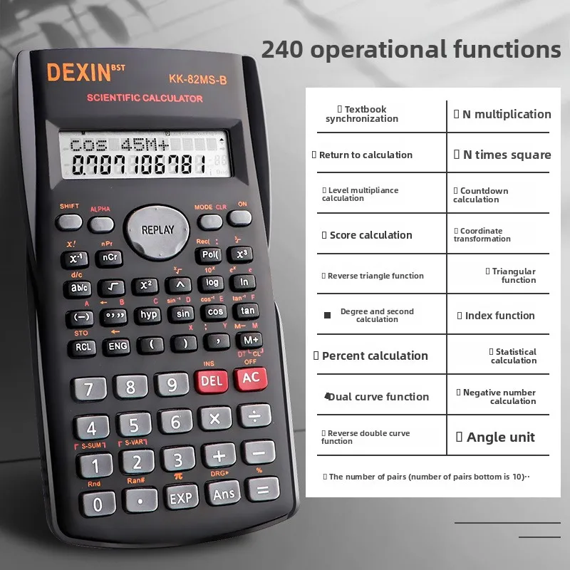 Kalkulator Sains untuk Ujian F - Scientific Calculator For Secondary School ulasan dan harga