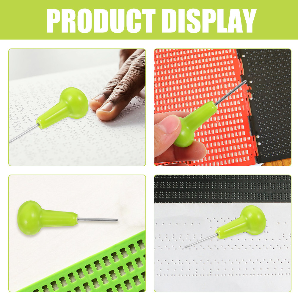 2 Buah Pena Braille Plastik Al - Writing Tools ulasan dan harga
